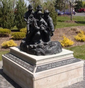 Novi Michigan Firefighter Statue